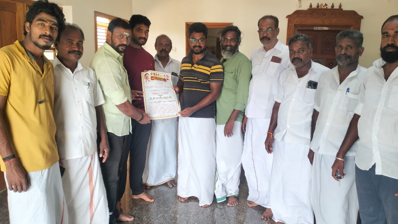 ARM யோகனந்தம் அவர்களின் திரு உருவப்படத்திற்கு வெள்ளாளர் முன்னேற்ற கழகம் மரியாதை